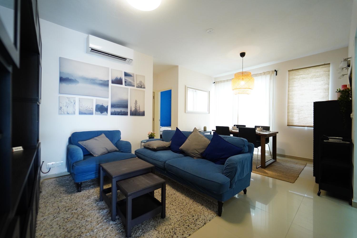 01 living area - 2 & 3 BHK Apartments by Akshaya in Kelambakkam - OMR