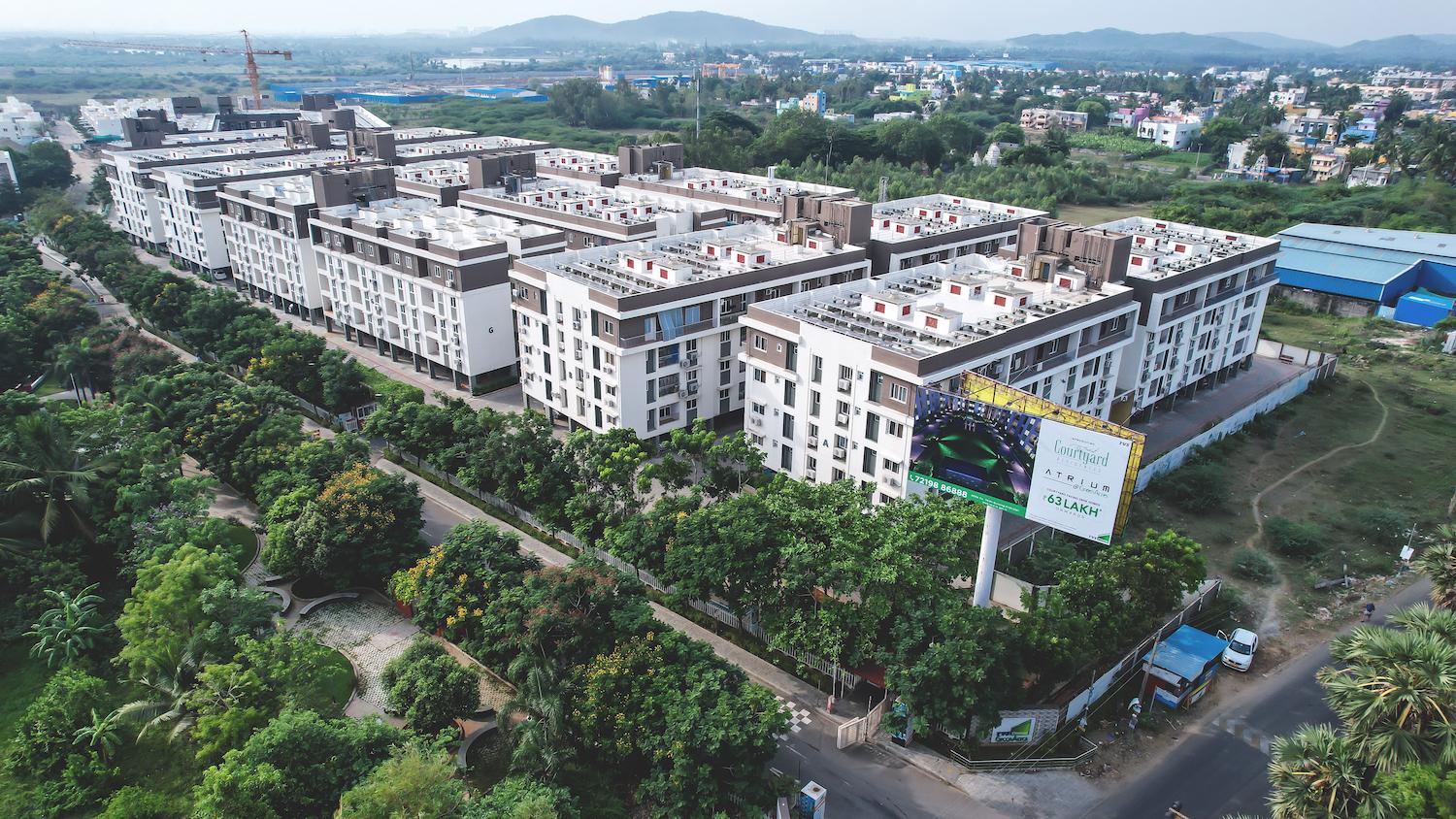 01 apartment elevation - Green Apartments by TVS Emerald in Kolapakkam - Vandalur