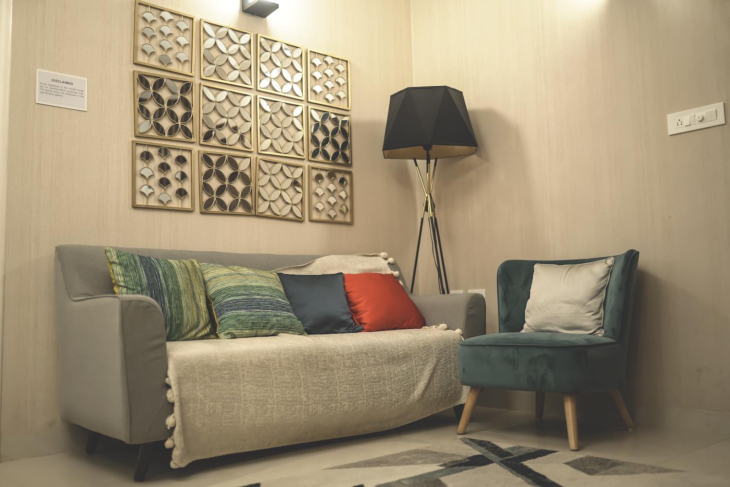 04 living area sofa - Green Apartments by TVS Emerald in Kolapakkam - Vandalur