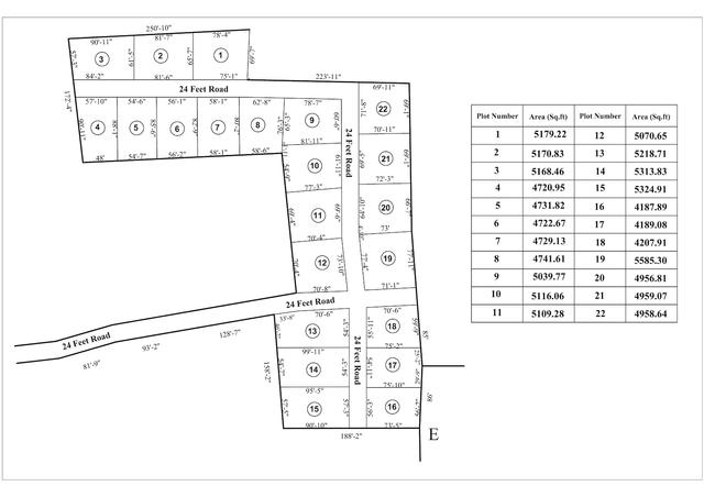01 site plan - Green Plots near Matri Mandir in Bommayapalayam - Auroville