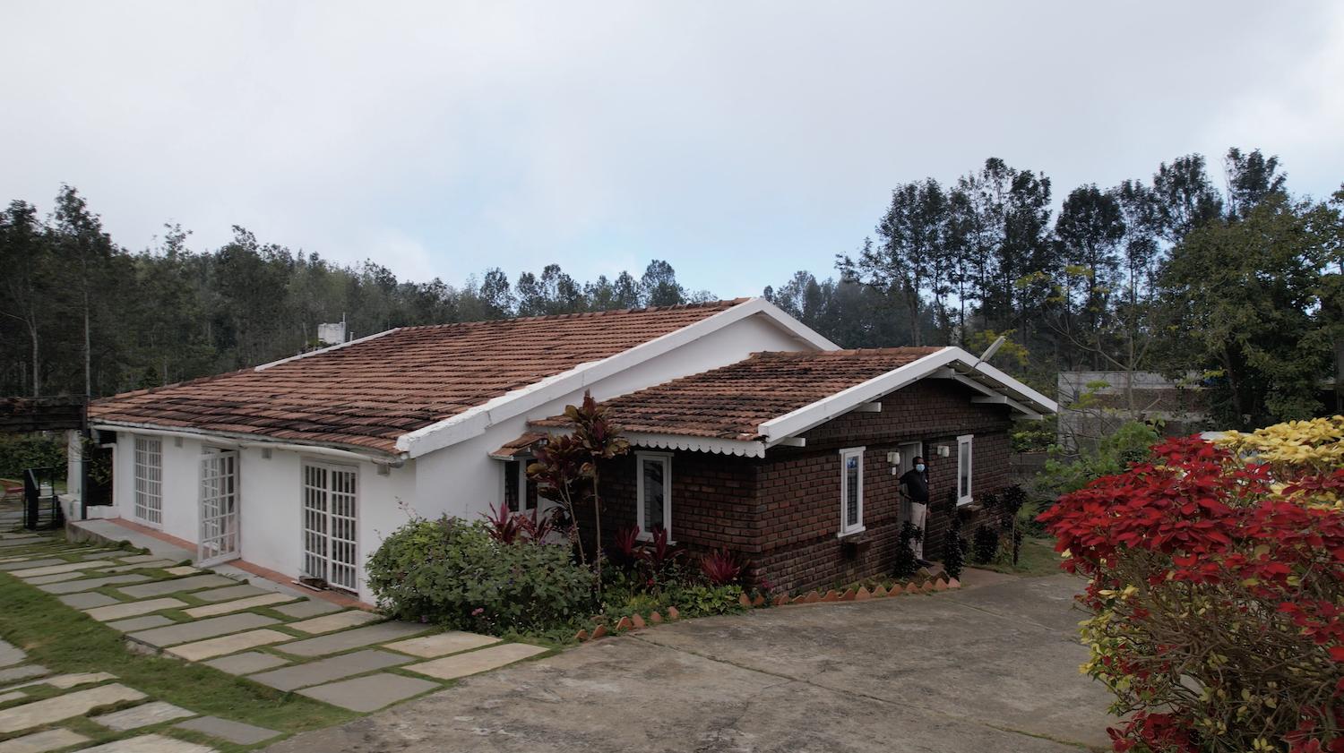 02 centre building elevation 1 - Heritage Resort with 7 Rooms in Yercaud
