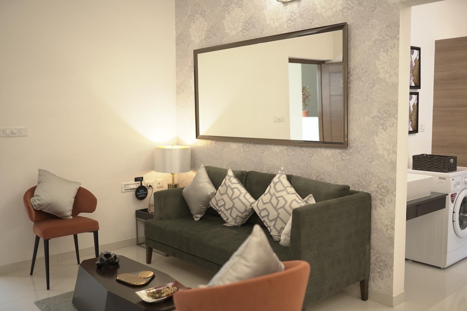 04 living room 1 - Premium Apartments by Casagrand in Perumbakkam - Sholinganallur